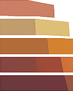 Stratum mark: stacked earth-colored layers